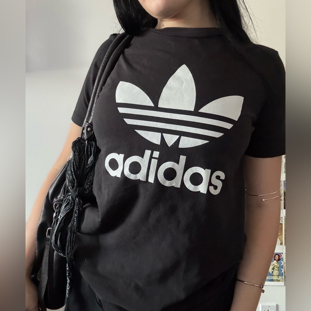 Adidas Black tee